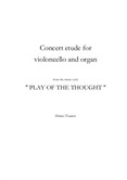 Concert etude for organ and violoncello