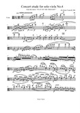 Concert etude for solo viola No.4